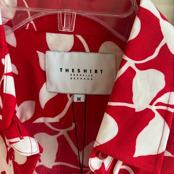 The Shirt - new red white button down- NWT - Picture 2 of 4